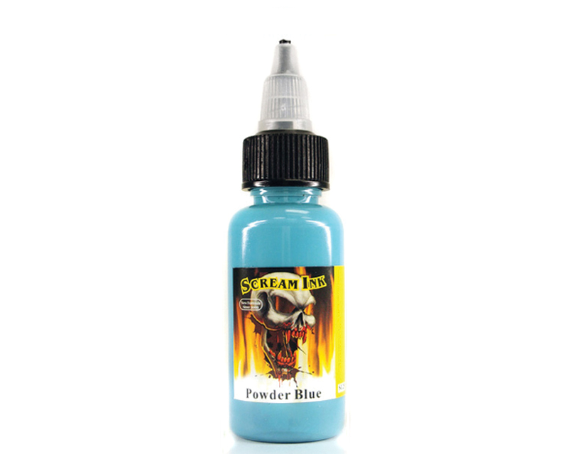 Scream Ink Powder Blue Scream Ink (New Formula) Tattoo Inks
