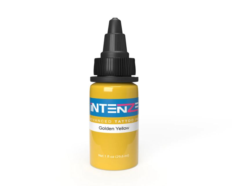 Golden Yellow Intenze Ink Tattoo Inks Worldwide Tattoo Canada