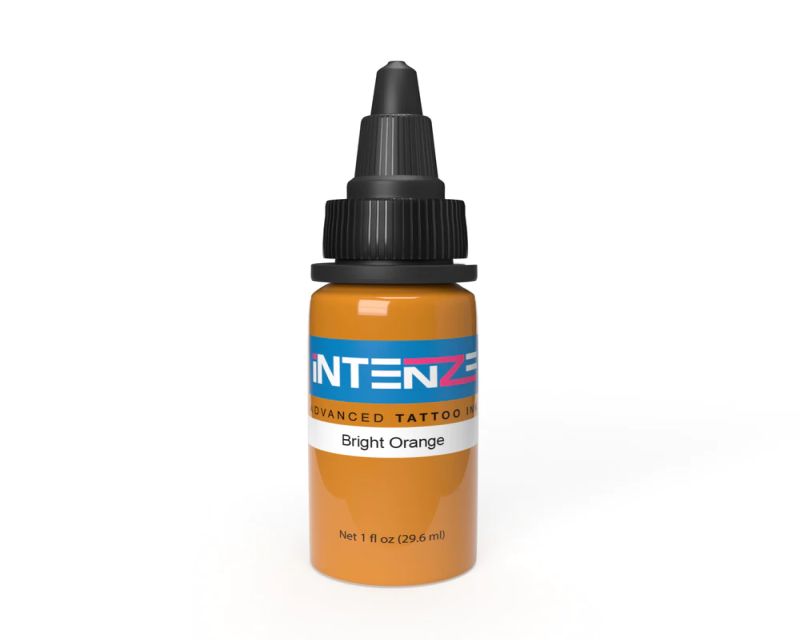Bright Orange Intenze Ink Tattoo Inks Worldwide Tattoo Canada