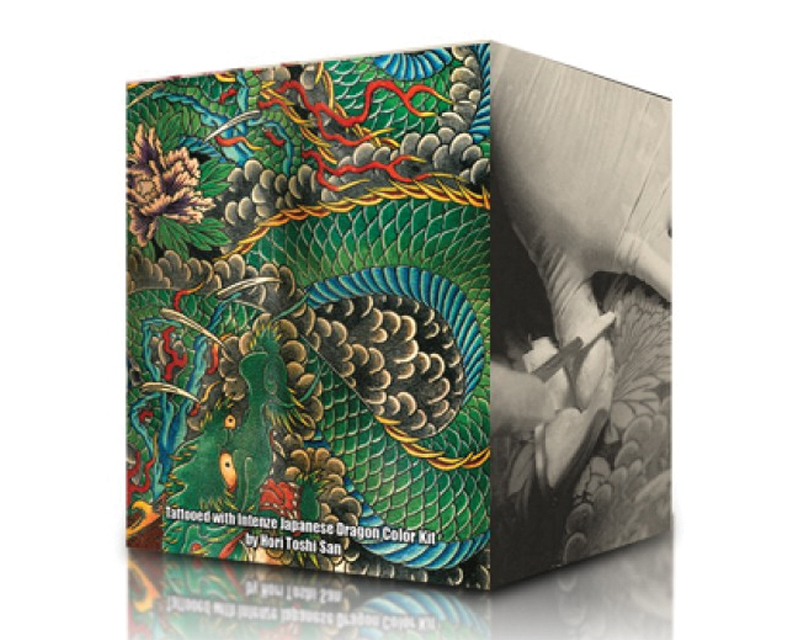 Dragon Color Tattoo Ink Set Intenze Ink Sets & Black Ink Tattoo