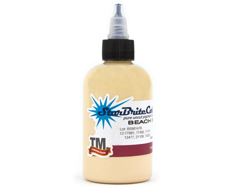 Beach Beige StarBrite Ink Tattoo Inks Worldwide Tattoo Canada
