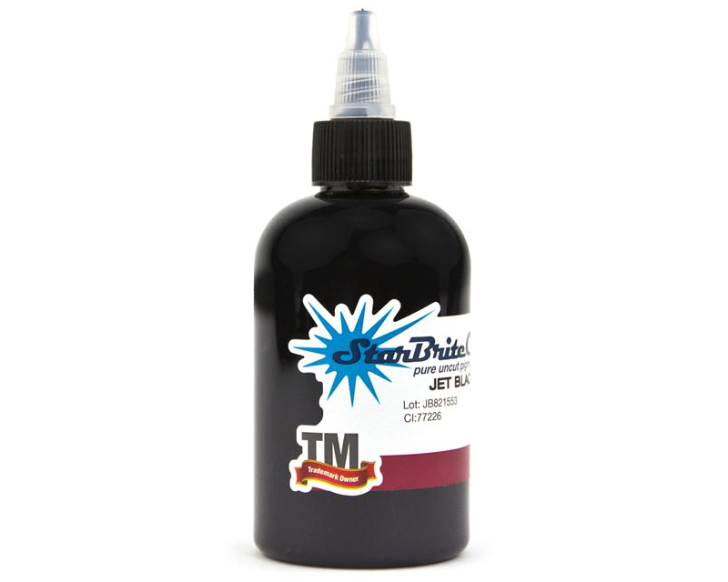 Jet Black Outliner StarBrite Ink Tattoo Inks Worldwide Tattoo Canada