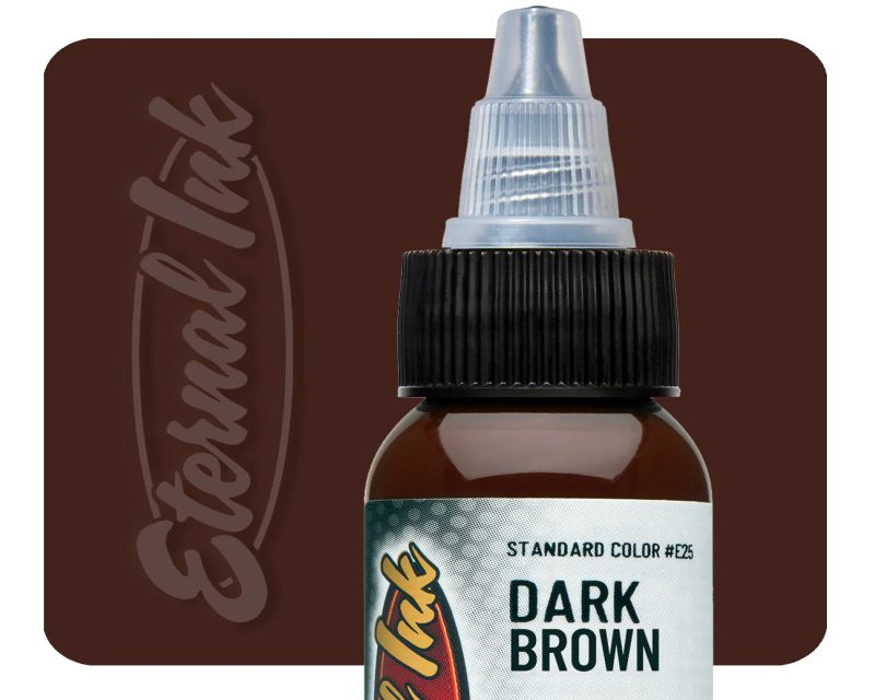Dark Brown Eternal Ink Tattoo Inks Worldwide Tattoo Canada