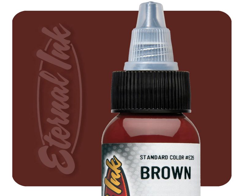 Brown Eternal Ink Tattoo Inks Worldwide Tattoo Canada