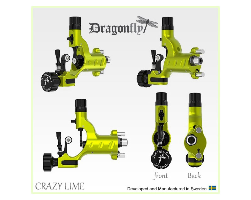 DRAGONFLY Machine Crazy Lime Ink Machines Series Rotary Machines