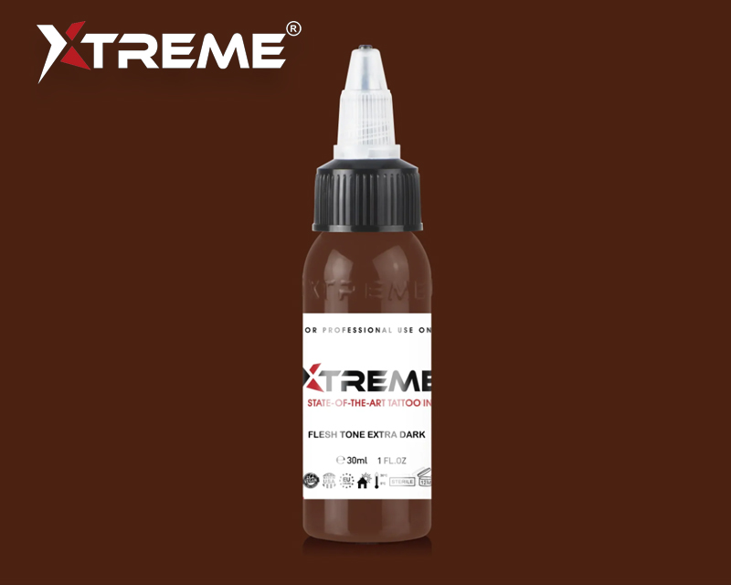 Flesh Tone Extra Dark - Xtreme Ink - Tattoo Inks - Worldwide Tattoo Canada