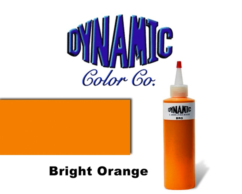 Bright Orange - Dynamic Colors - Tattoo Inks - Worldwide Tattoo Canada