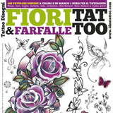 Flowers & Butterflies Tattoo Flash Book