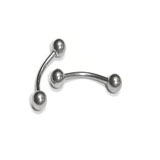 Stainless Steel Curved Barbells