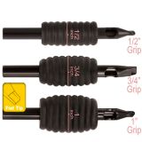 Flat Rubber Grip Disposable Tubes