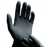 Virta Nitrile Black Gloves