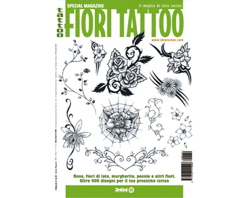 Flower Tattoo Flash Book