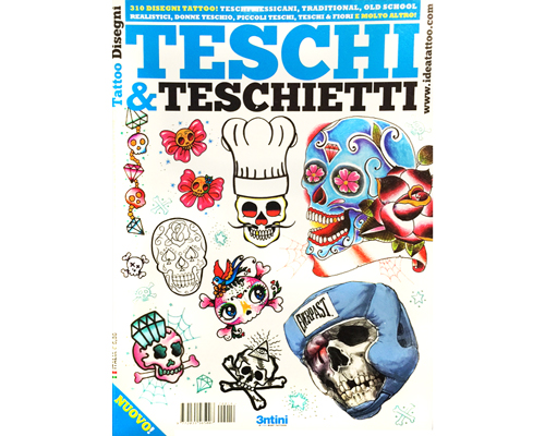 Skulls & Little Skull Tattoo Flash Book