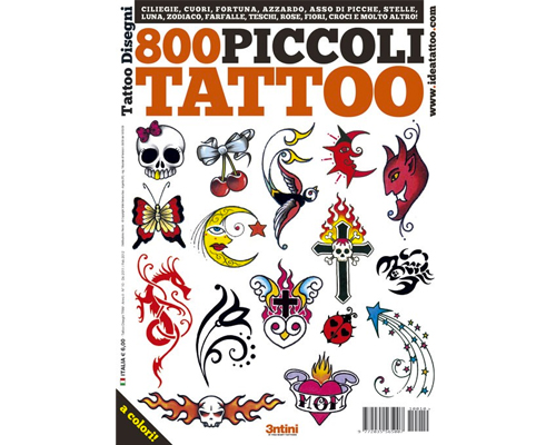 800 Small Tattoo Flash Book