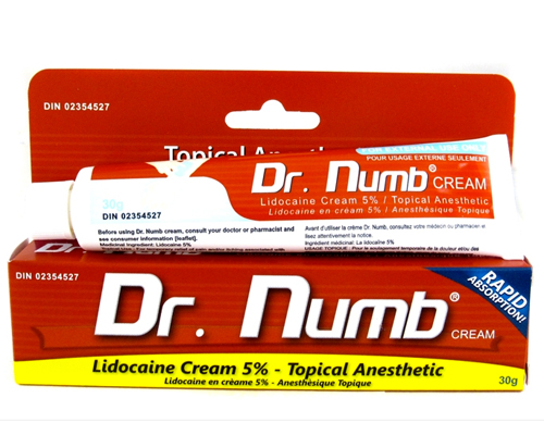 Dr Numb 4 Lidocaine Cream  Maximum Strength Pain Reliever with Vitamin E   Prompt Soothing Relief from Painful Burning Itching  Local Discomfort   Temporary Relief Pain for Hemorrhoids  30g 1  Health  Household   Amazoncom