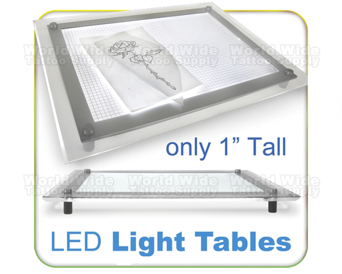 led light table tracing