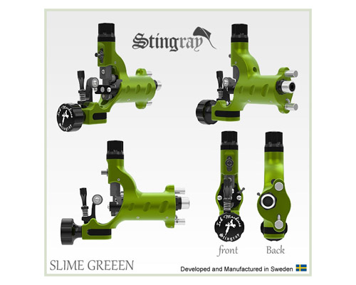 STINGRAY Machine Slime Green