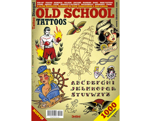 Old School Tattoos Flash Book